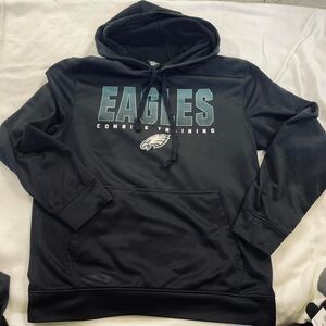 New-era Men's Black Hoodie